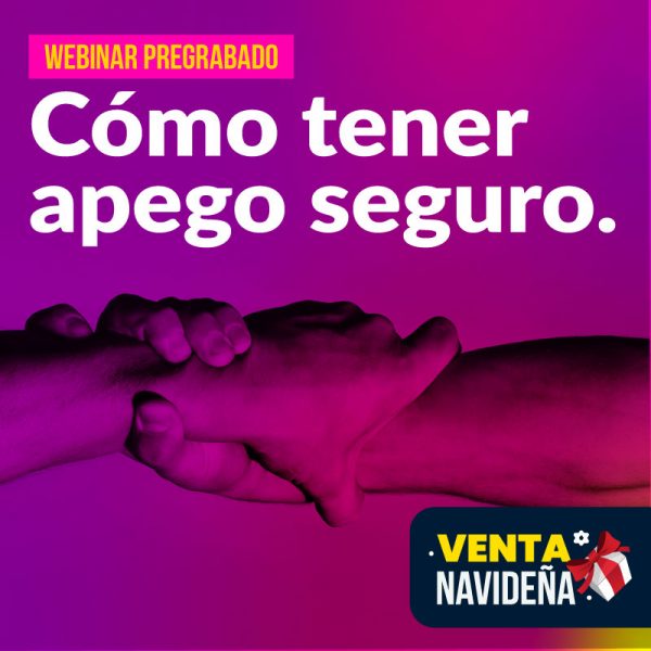 Webinar pregrabado: Cómo tener apego seguro.