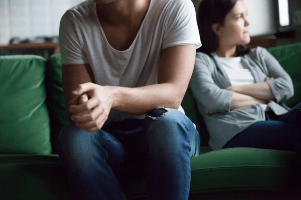 Pareja en conflicto