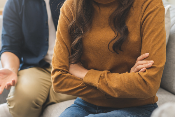 Pareja en conflicto