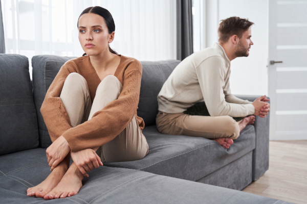 Pareja en conflicto